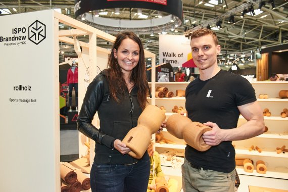 Maggy zu Gast beim Start-up Rollholz. Maggy zu Gast beim Start-up Rollholz.