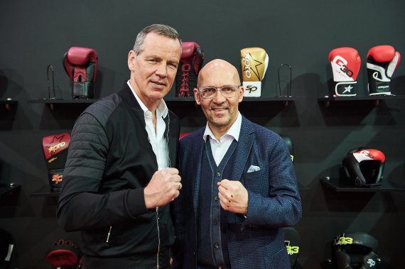 Henry Maske und Klaus Dittrich Henry Maske und Klaus Dittrich