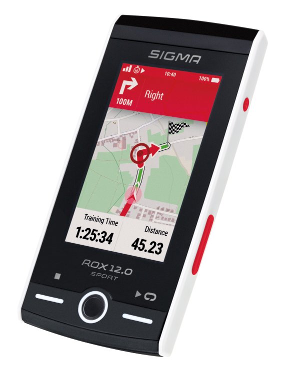 Credit: Sigma Der GPS-Bike-Computer Rox 12.0 Sport von Sigma