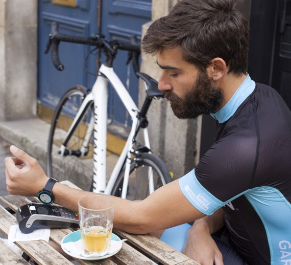 Credit: Garmin Garmin ist der erste Anbieter von Wearables, der eine Bezahlfunktion integriert hat.