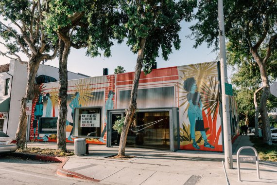 Ganz nach dem Wunsch der Kunden ist der Nike-Store in Los Angeles gestaltet.