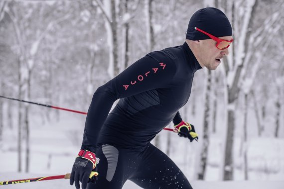 Der Rennanzug von Maloja überzeugte 2018 die ISPO Award Jury als Winner im Segment Snowsports.