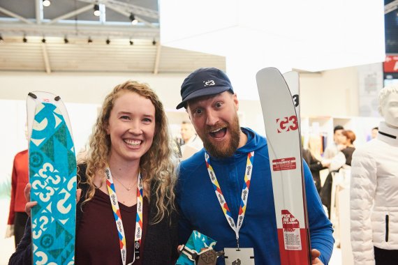 Das Team von G3 kann sich besonders freuen: Sie haben gleich zweimal beim ISPO Award im Segment Snowsports abgeräumt.