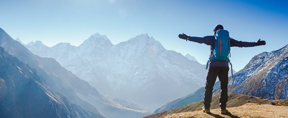 Wandern in den Himalayas