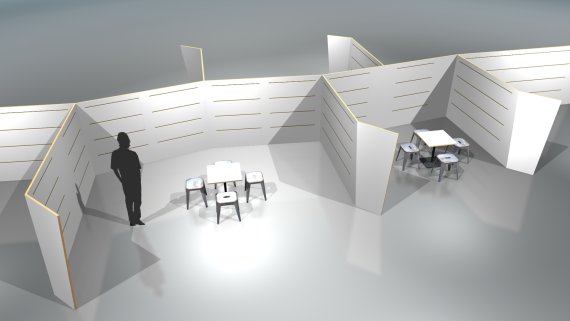 Example booth Example booth