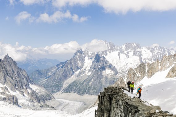 Helfer am Berg: Die Nachfrage nach Bergführern ist explodiert.