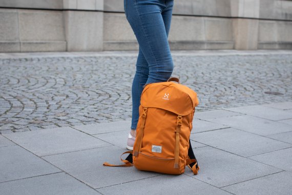 ShoSho von Haglöfs: Rucksack mit Details aus Leder ShoSho von Haglöfs: Rucksack mit Details aus Leder