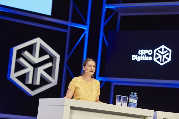 Judith Gerlach Keynote auf dem ISPO Digitize Summit 2019 Judith Gerlach Keynote auf dem ISPO Digitize Summit 2019
