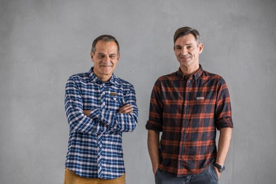 Klaus Haas and Peter Räuber, the founders of Maloja.