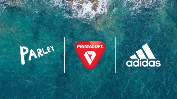 A strong partnership: adidas, Parley for the Oceans and PrimaLoft fight together against plastic waste in the sea.