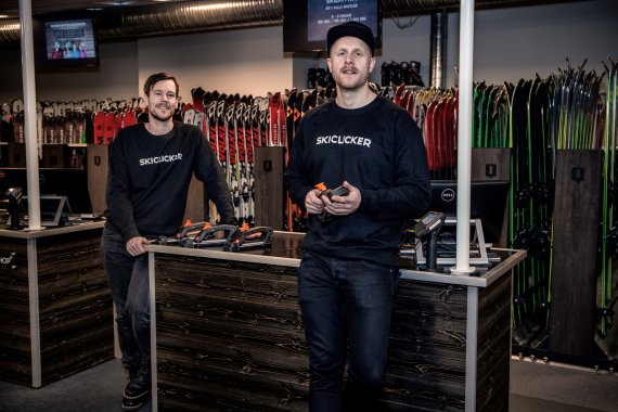 Andreas Persson and Oscar Arvidsson, founders of No More Boots AB