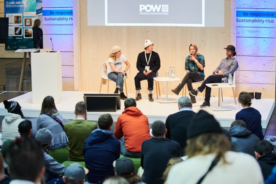 POW Panel mit Jeremy Jones auf der ISPO Munich 2020 POW Panel mit Jeremy Jones auf der ISPO Munich 2020