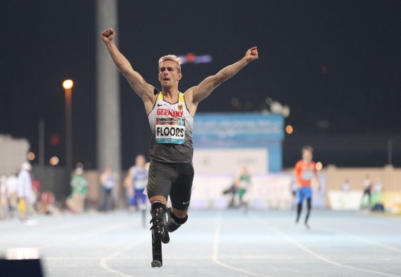 Johannes Floors bei den Paralympics 2019