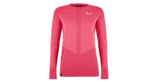 The Salewa Zebru Responsive Longsleeve Tee: Smart combination of merino wool and Responsive technology with high durability