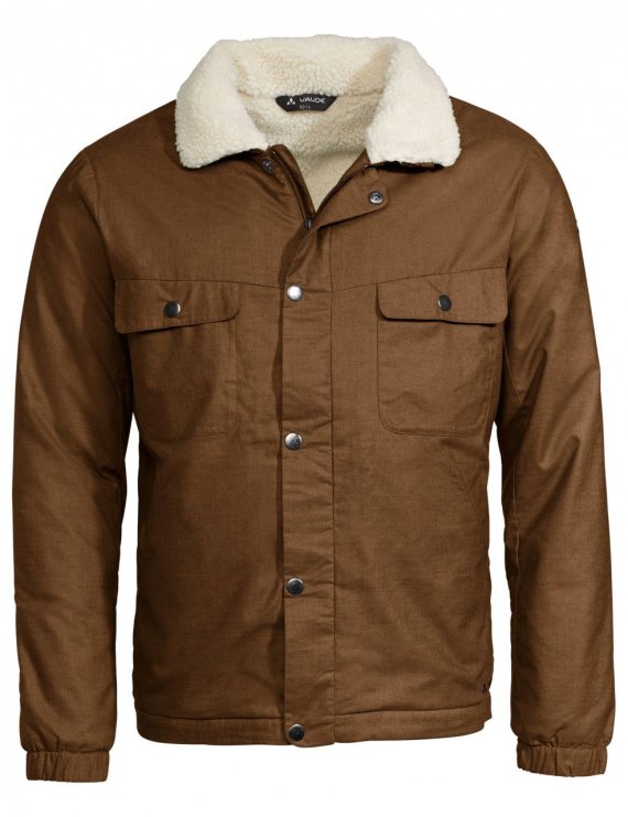 This Vaude Jacket consists of 55 percent of the extremely robust cultivated plant hemp, whose cultivation requires little water and no pesticides. This Vaude Jacket consists of 55 percent of the extremely robust cultivated plant hemp, whose cultivation requires little water and no pesticides.