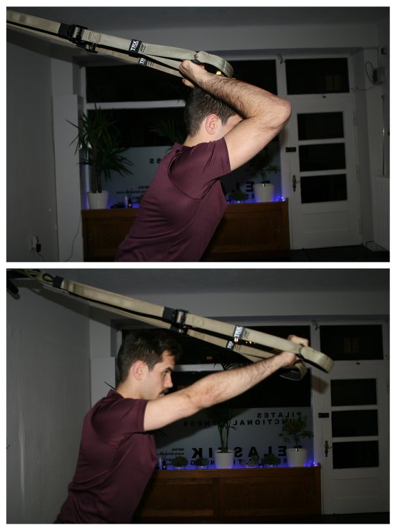 Full Triceps Extension Ausführung am TRX System