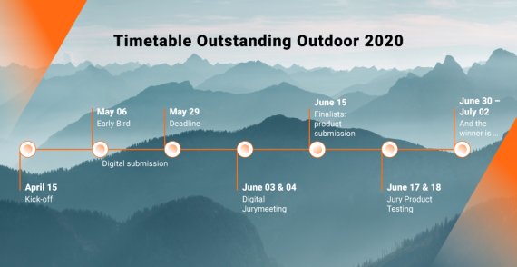 Timetable of Outstanding Outdoor 2020