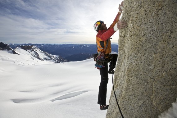 Climbing tours abroad - like here on the Fitz Roy in the Andes - are currently not possible for Stefan Glowacz. Climbing tours abroad - like here on the Fitz Roy in the Andes - are currently not possible for Stefan Glowacz.