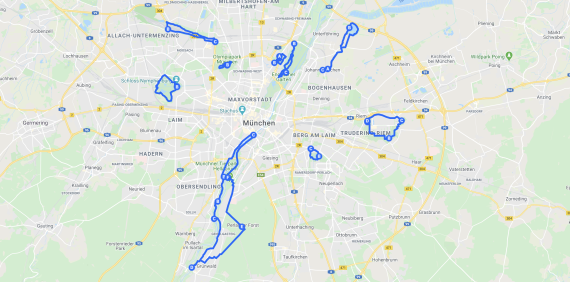 Die Laufstrecke Schritt für Schritt mit Google Maps planen