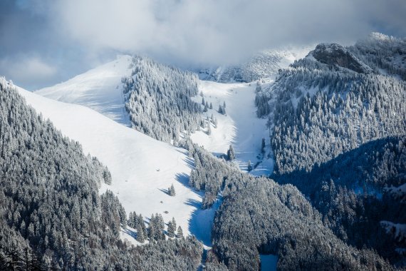 Der Taubenstein befindet sich im Mangfallgebirge - einem Teil der oberbayerischen Voralpen.