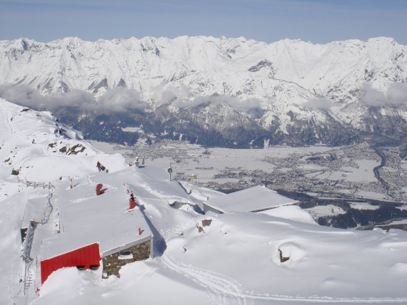 Die Glungezerhütte ist mit ihren Köstlichkeiten der krönende Abschluss des Aufstiegs.