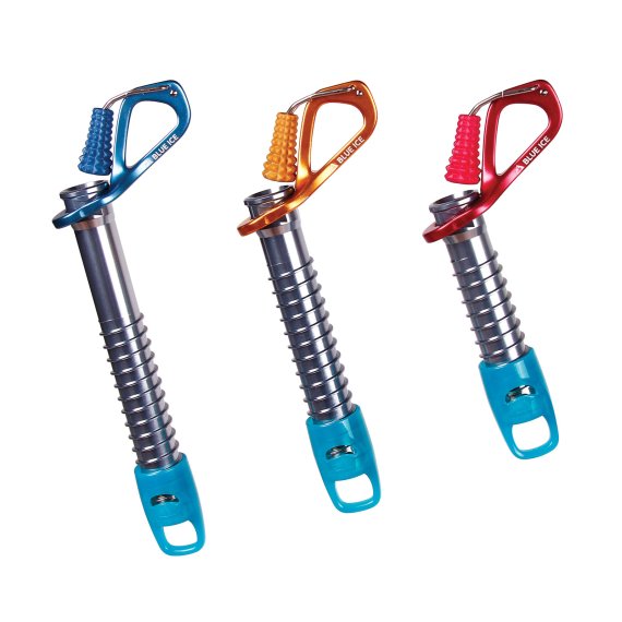 The AERO LITE ICE SCREWS by BLUE ICE