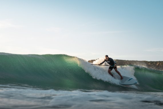 Aufblasbares Surfboard von Tripstix