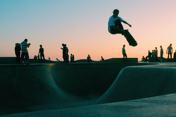 Urbaner Skatepark urbaner Skatepark