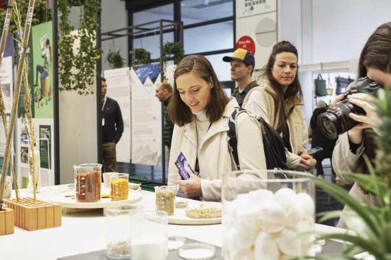 Le Material Lab & Circular Experience a offert un aperçu passionnant de la science des matériaux.