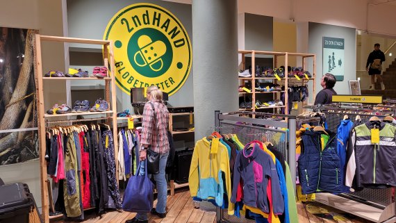 Das Secondhand-Angebot bei Globetrotter.