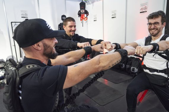Besucher der ISPO Munich 2023 erleben Health- und Fitnessinnovationen hautnah.