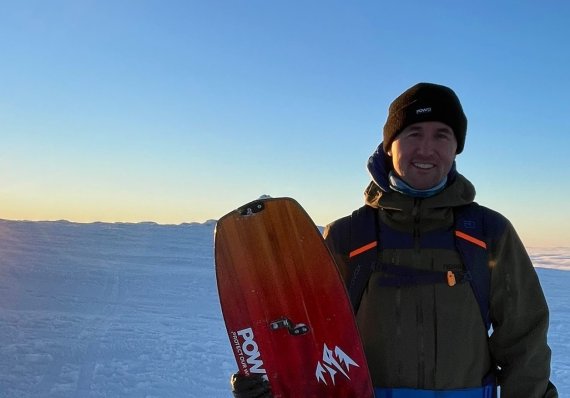 Jonas Schneider von POW auf der Piste