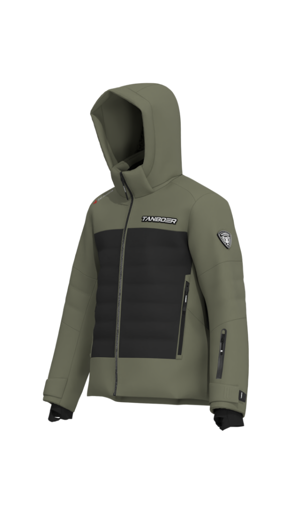 Olivgrüne Jacke