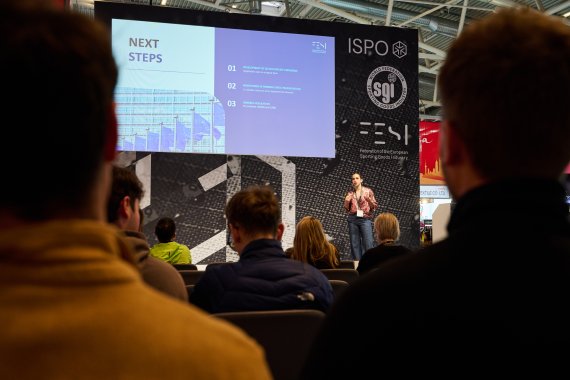 Chiara Mingozzi im Supply Chain Forum der ISPO Munich