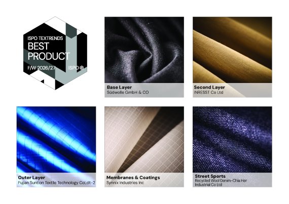 Die Best Products der ISPO Textrends Awards 2024