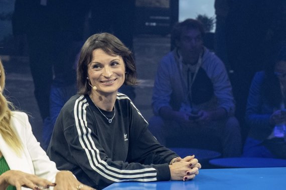 Marina Mogûs auf der ISPO Munich