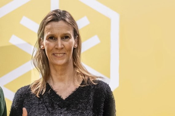 Petra Hagel auf der ISPO Munich