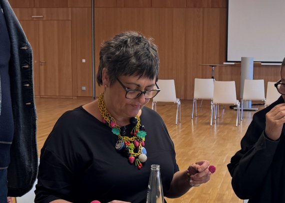 Louisa Smith at the ISPO Textrends Jury Meeting