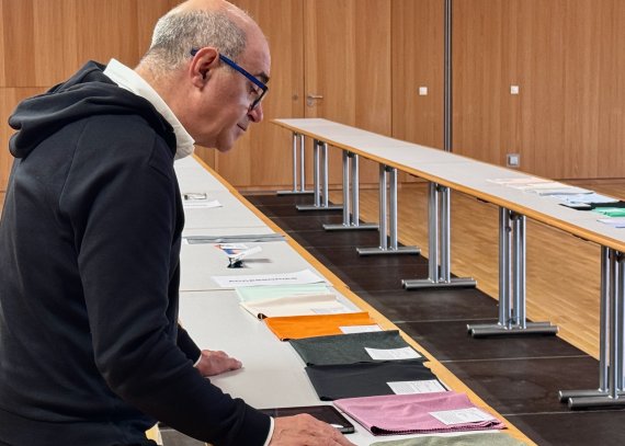 Braz Costa at the ISPO Textrends Jury Meeting