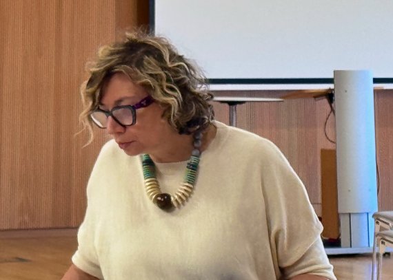 Giusy Bettoni at the ISPO Textrends Jury Meeting