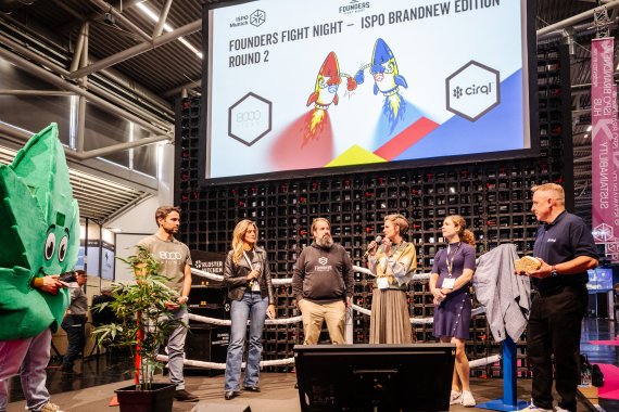 Founders Fight auf der ISPO 2024
