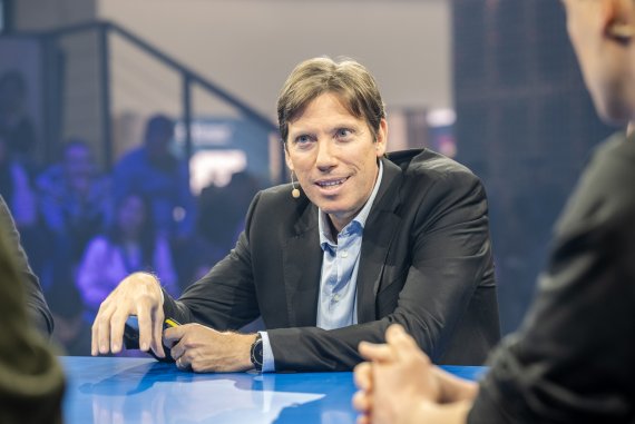 Sebastián Lancestremère bei der ISPO 2024
