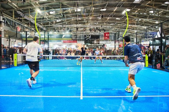 Padel Village auf der ISPO 2024