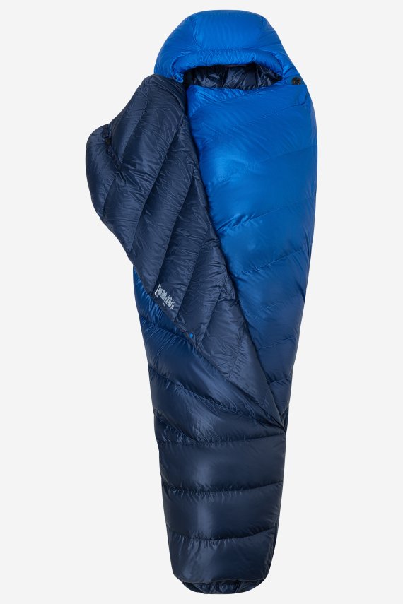 Blauer Wraptor Schlafsack von MARMOT