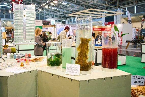 Material Lab auf der ISPO 2024