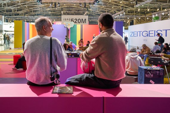 Zeitgeistfläche auf der ISPO Munich