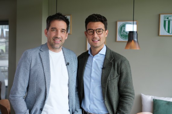 Karl Müller und Claudio Minder von kybun