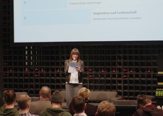 Katja Mendel auf der ISPO 2024