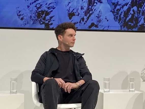 Enrico Pizzolato auf der ISPO 2025