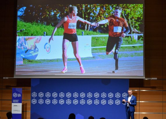 Talk zu Inklusion im Sport bei der Sport Brand Media Konferenz auf der ISPO 2025